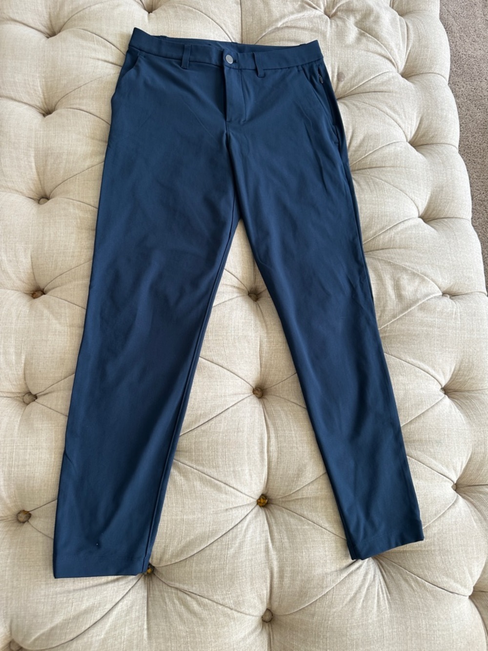 lululemon athletica Men's Navy Slim Stretch Chinos